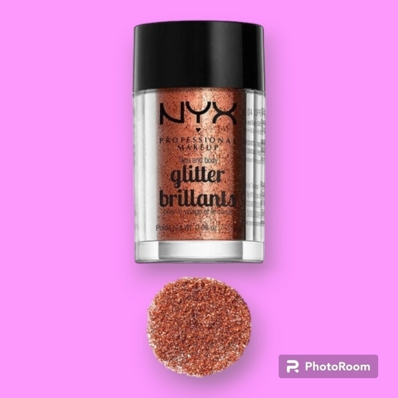 NYX Cosmetics Copper Face and Body Glitter - Picture 1 of 5